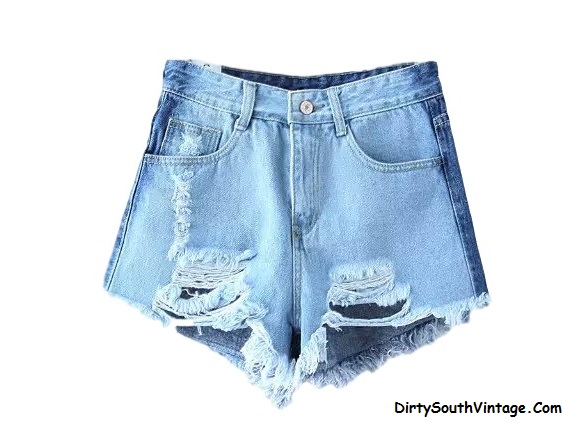 cute distressed shorts